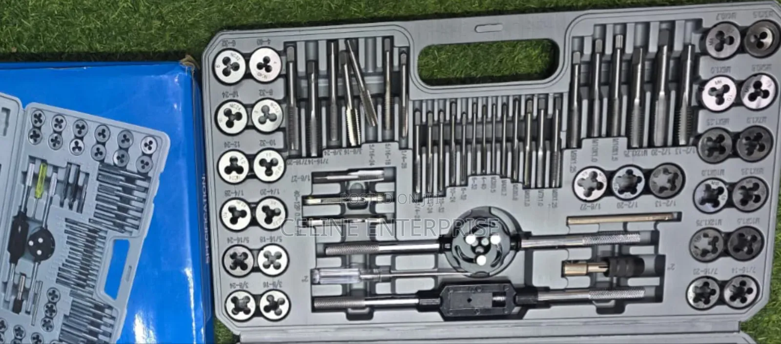 60PCS Thread Cutting Tap and Die Set