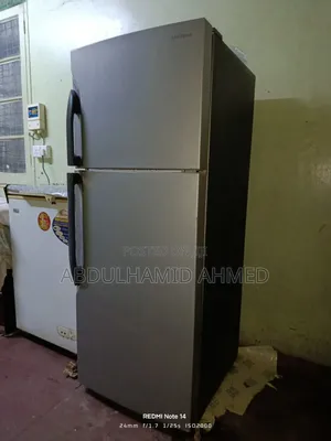 Samsung Double Door Fridge Grey – Working Condition.