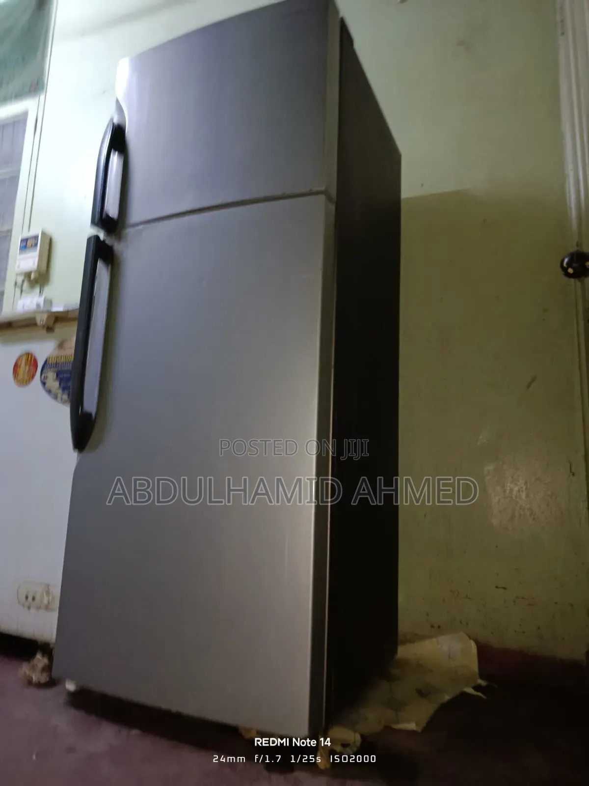 Samsung Double Door Fridge Grey – Working Condition.