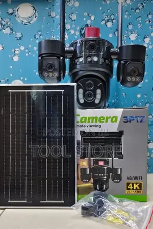 4-Lens Pro 4G Solar Camera/4g Multi-Lens Solar Security CCTV Camera