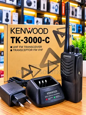 Kenwood TK-3000C Two Way Communication Device With Desktop Charger