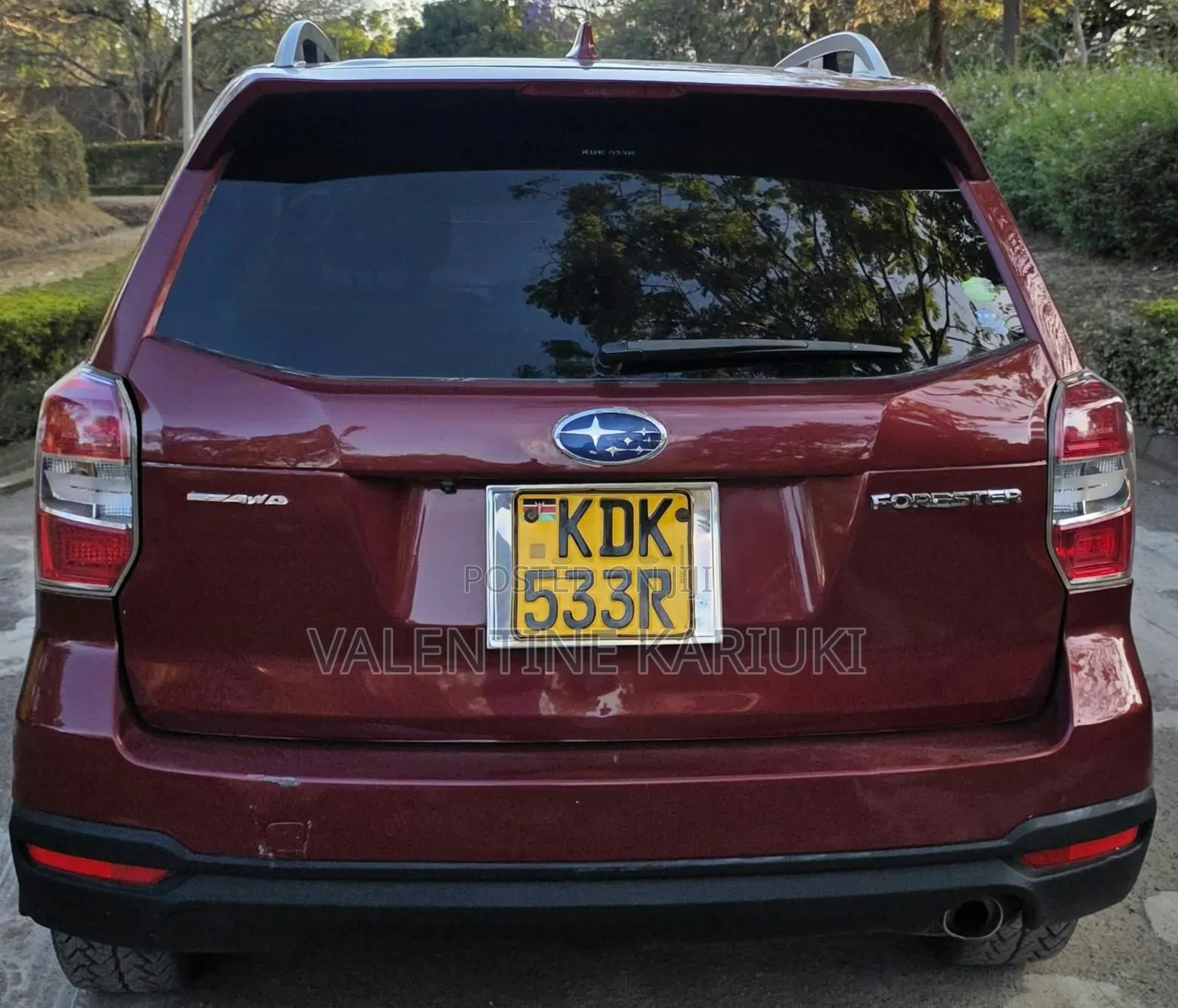 Subaru Forester 2015 Maroon