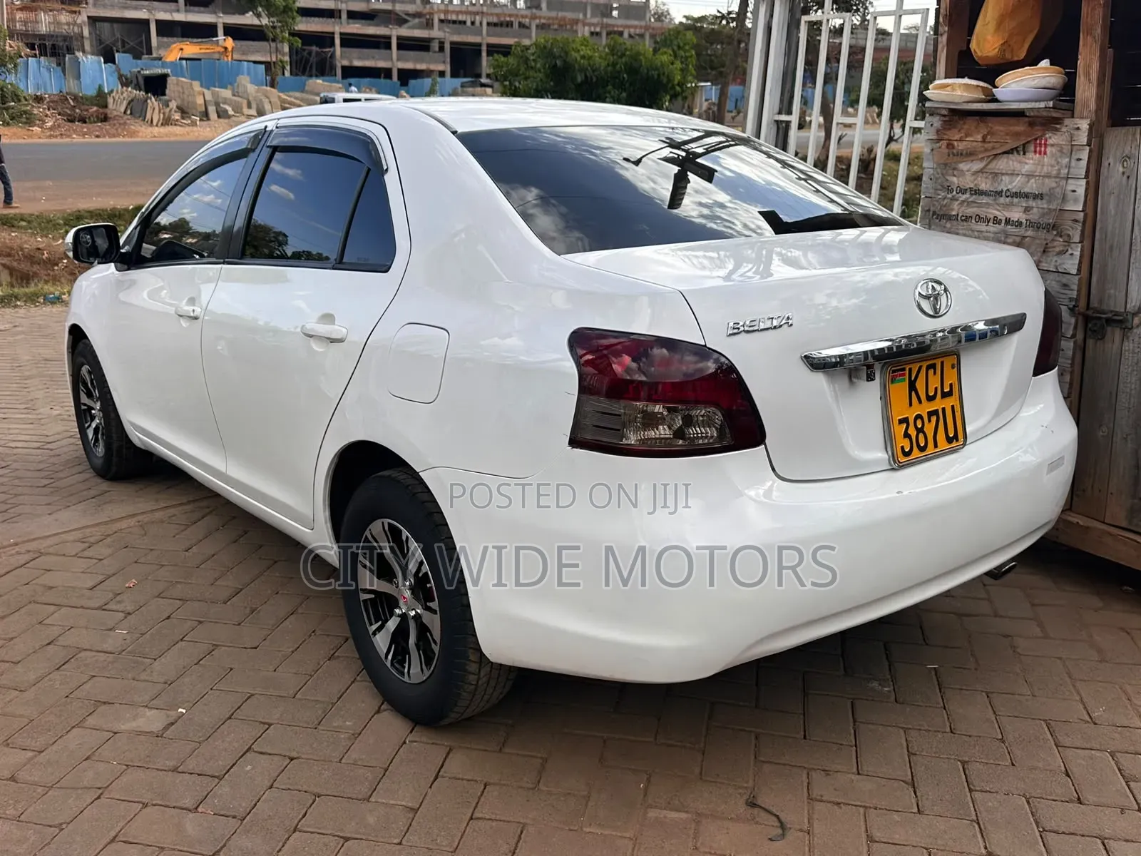 Toyota Belta 2011 White