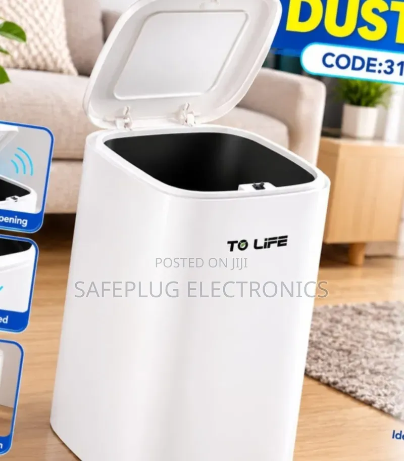 Automatic Dust Bin – Touch Free Sensor Bin