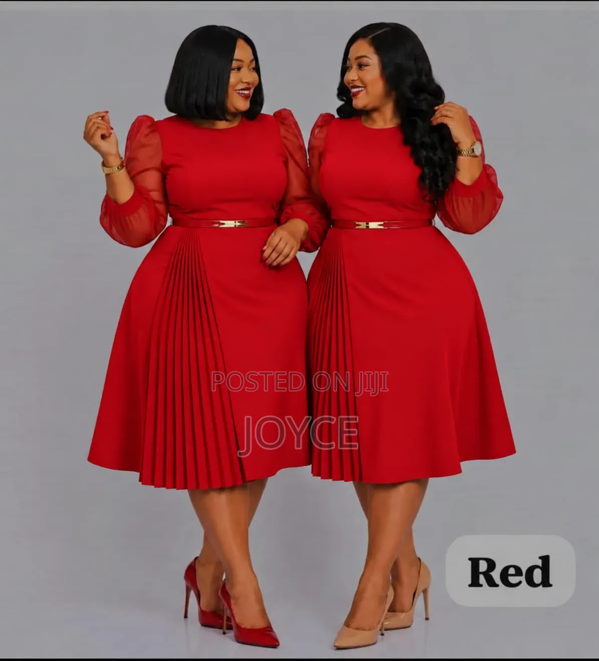 Dress With Side Plits