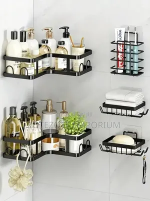 5 in 1 Bathroom Shelf/Caddy