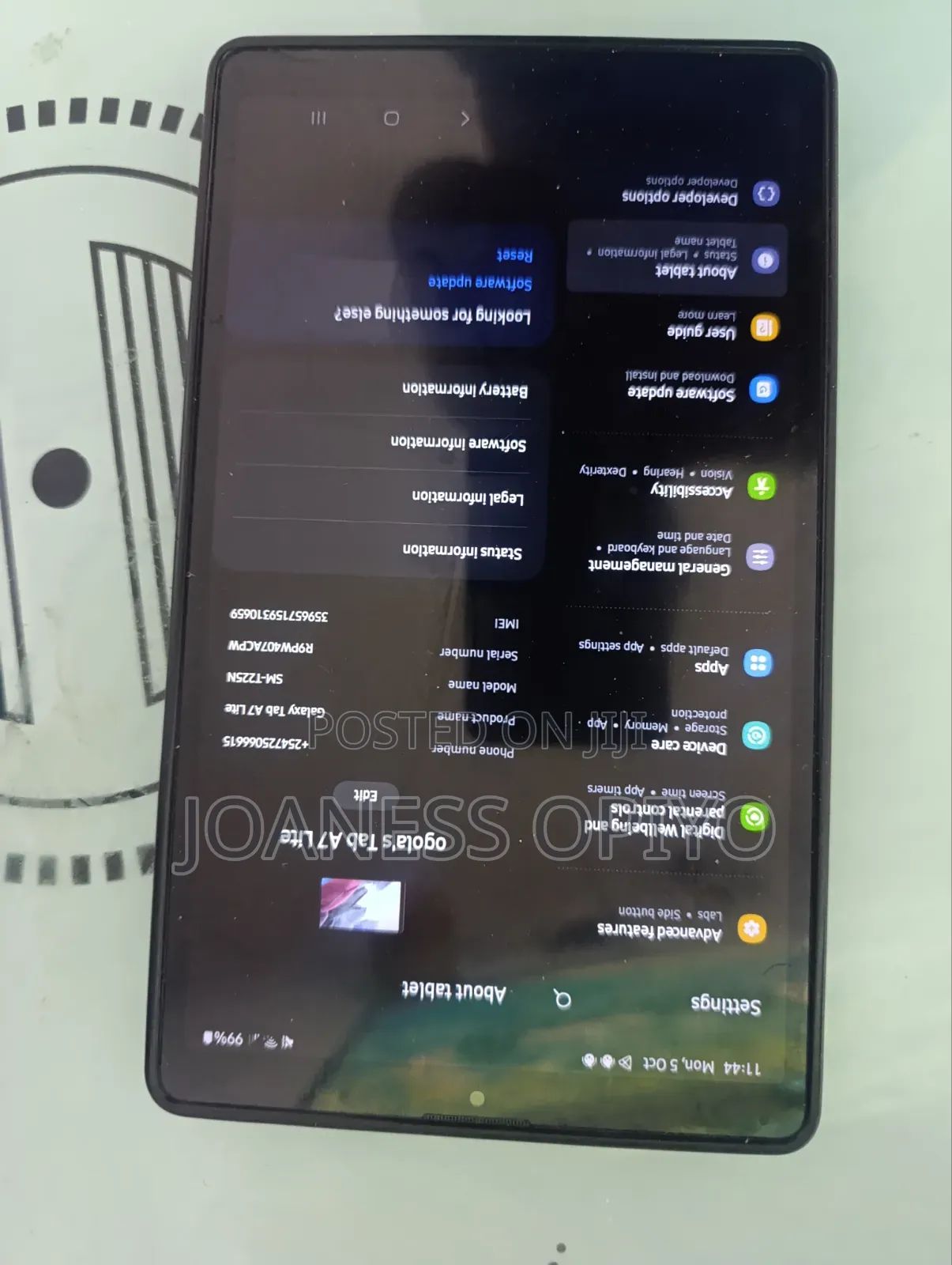 Samsung Galaxy Tab A7 Lite 32 GB Silver