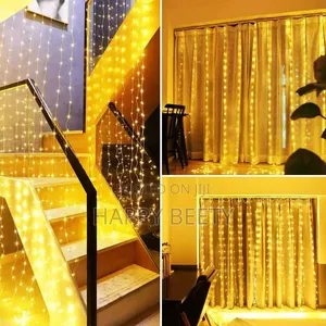 *3m×3m Curtain Lights With Remote*