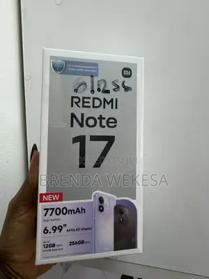 New Xiaomi Redmi Note 17 256 GB Black