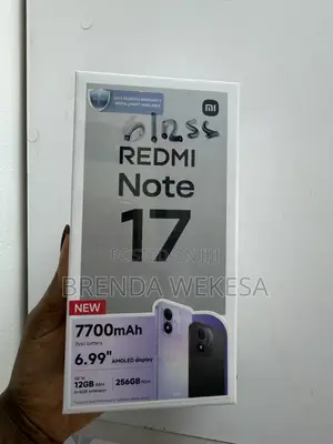 New Xiaomi Redmi Note 17 256 GB Black