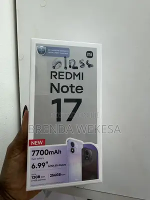 New Xiaomi Redmi Note 17 256 GB Black