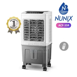 NUNIX ACF-35R Air Cooler With Remote – Portable Cooling Fan - AB