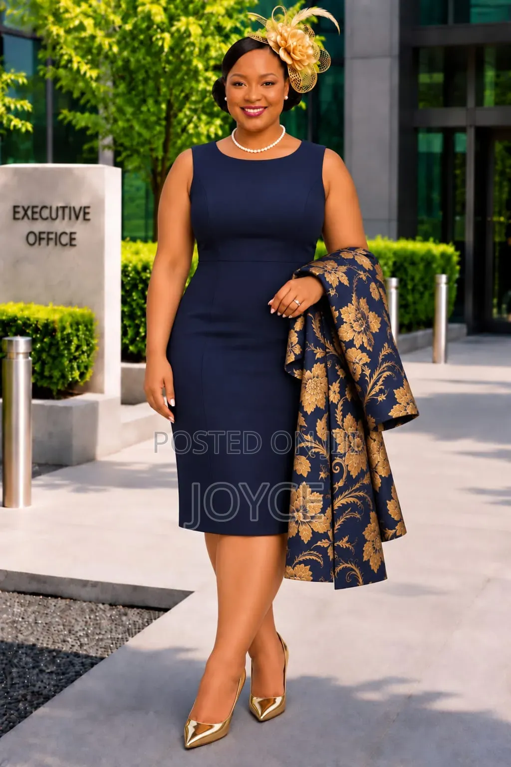 Sleeved Dress and Long Coat