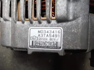 Mitsubishi Pajero Io Alternator.