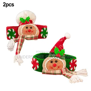 *Festive Cookies Man Curtain Tiebacks: Perfect Holiday Decor
