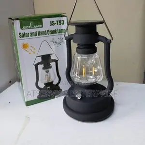 Indoor/Outdoor Solar Handcrank Lamp