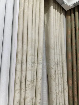 Cream and Gold High Class Curtains for Apartments