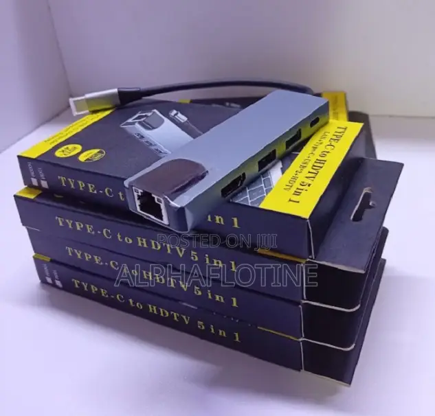 USB C HUB 5 IN 1 Docking Station