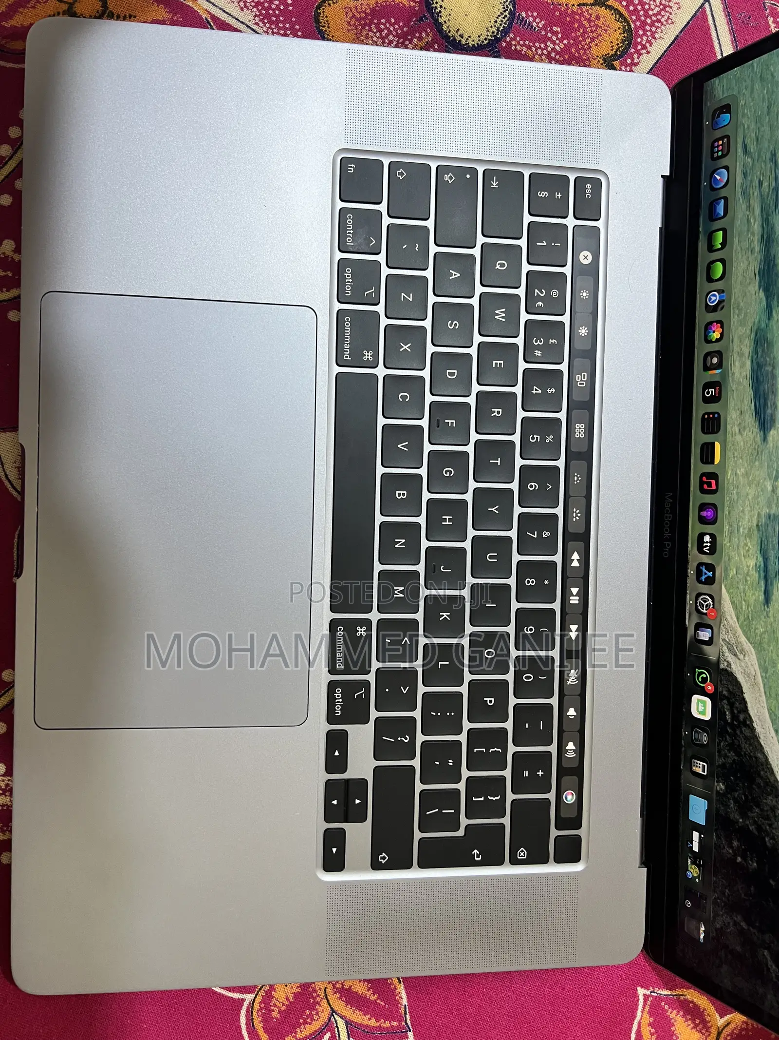 Laptop Apple MacBook Pro 2019 16GB Intel Core i7 SSD 512GB