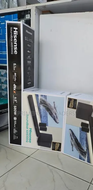 Hisense Dolby Atmos 580W Sound Bar – Cinematic Audio Experience