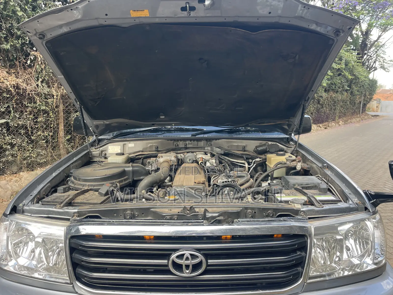 Toyota Land Cruiser 2005 Silver