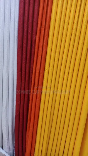 Orange. Yellow Elegant Curtains and Sheers With Rings