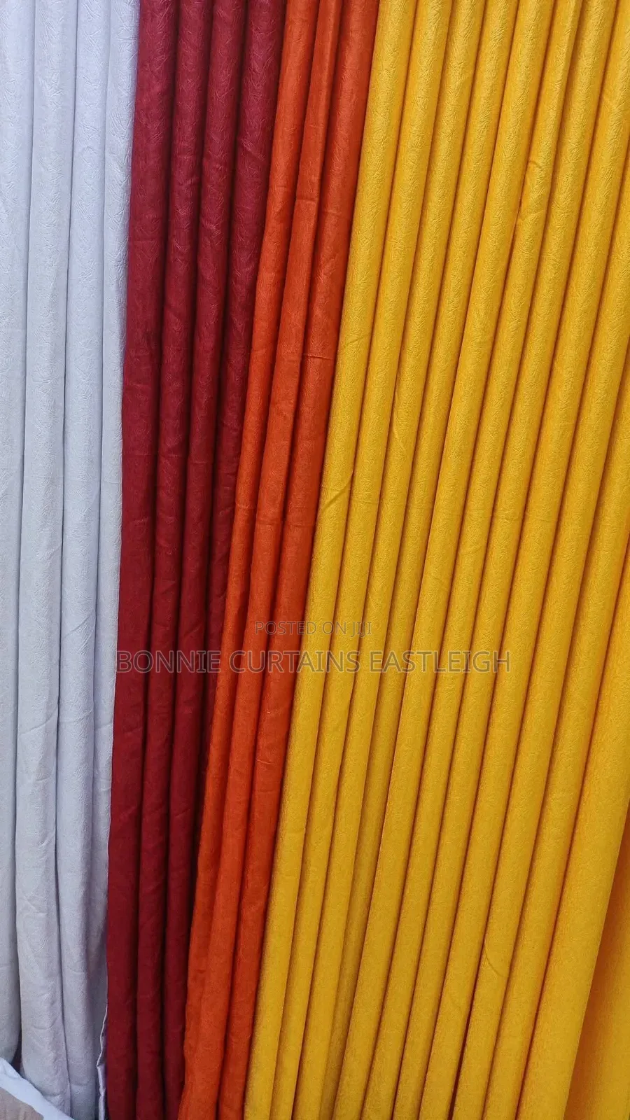 Orange. Yellow Elegant Curtains and Sheers With Rings