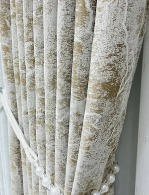 Gold and Black Elegant Curtains and Sheers for Rings