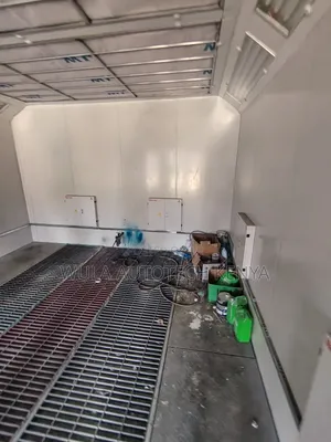 Electrical Control Panel Heavy Duty Power Spray Booth Machine Sunshine
