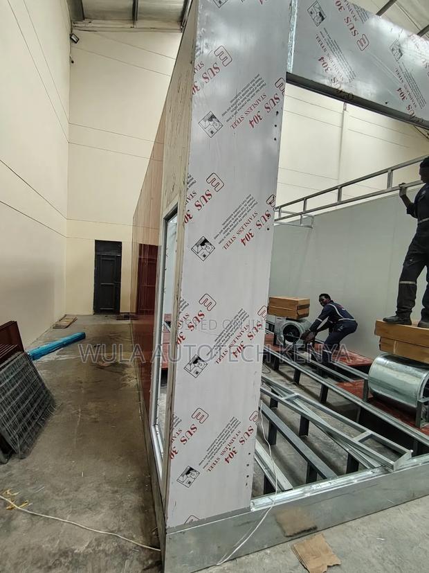Powerful Exhaust and Ventilation System Spray Booth Machine Sunshine