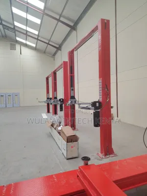 Twin Hydraulic Cylinder System Heavy Duty 2post Carlift 4tns Machine