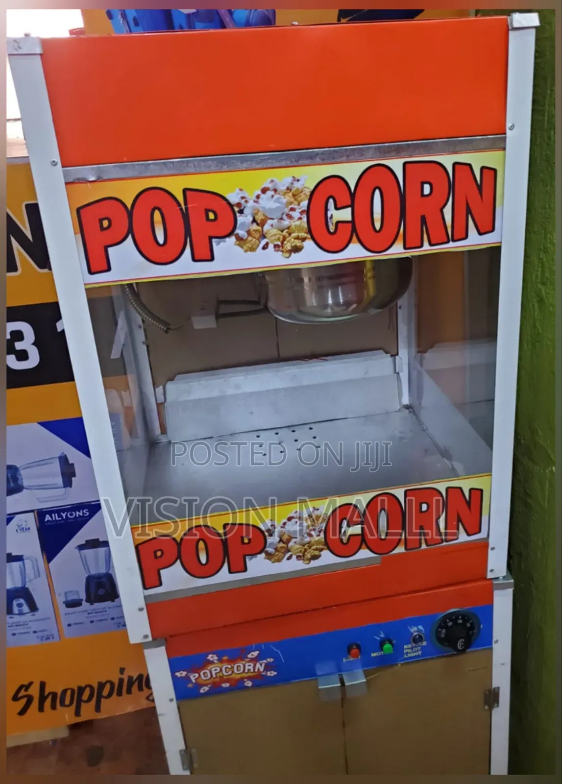 Juakali Commercial Popcorn Machine