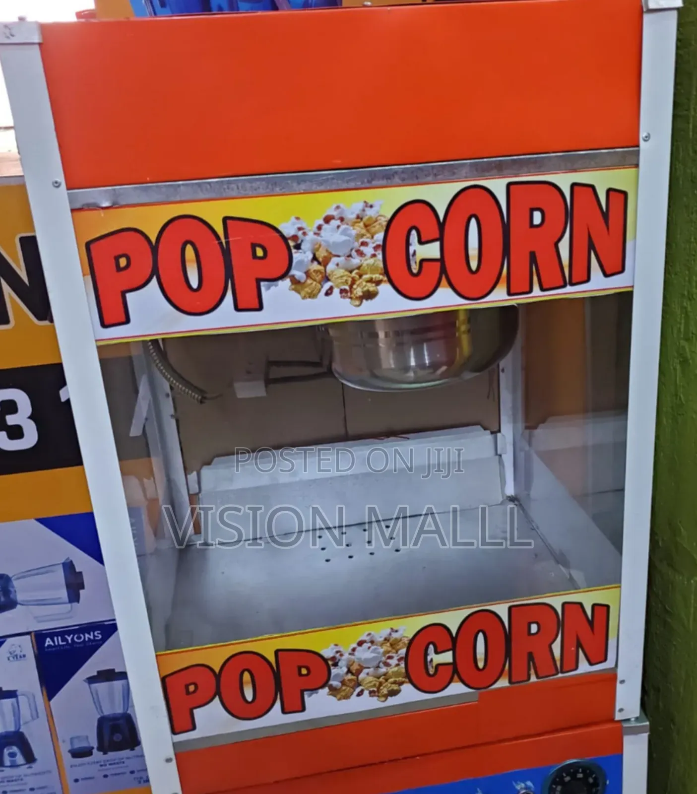 Juakali Commercial Popcorn Machine