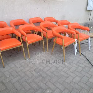 Orange Restaurant Chairs