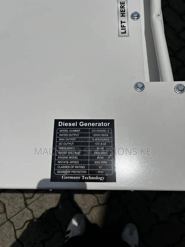 15kva Pulsar (Dual Phase)Diesel Generator With ATS - thumbnail 2
