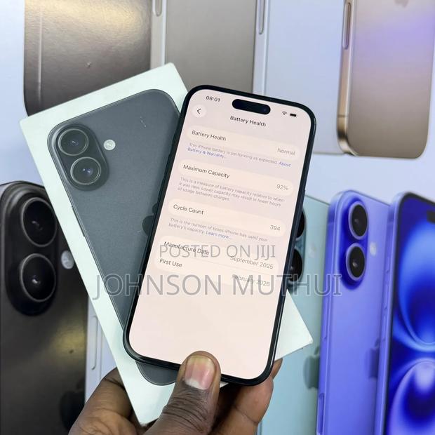 Apple iPhone 16 128 GB Black - thumbnail 3
