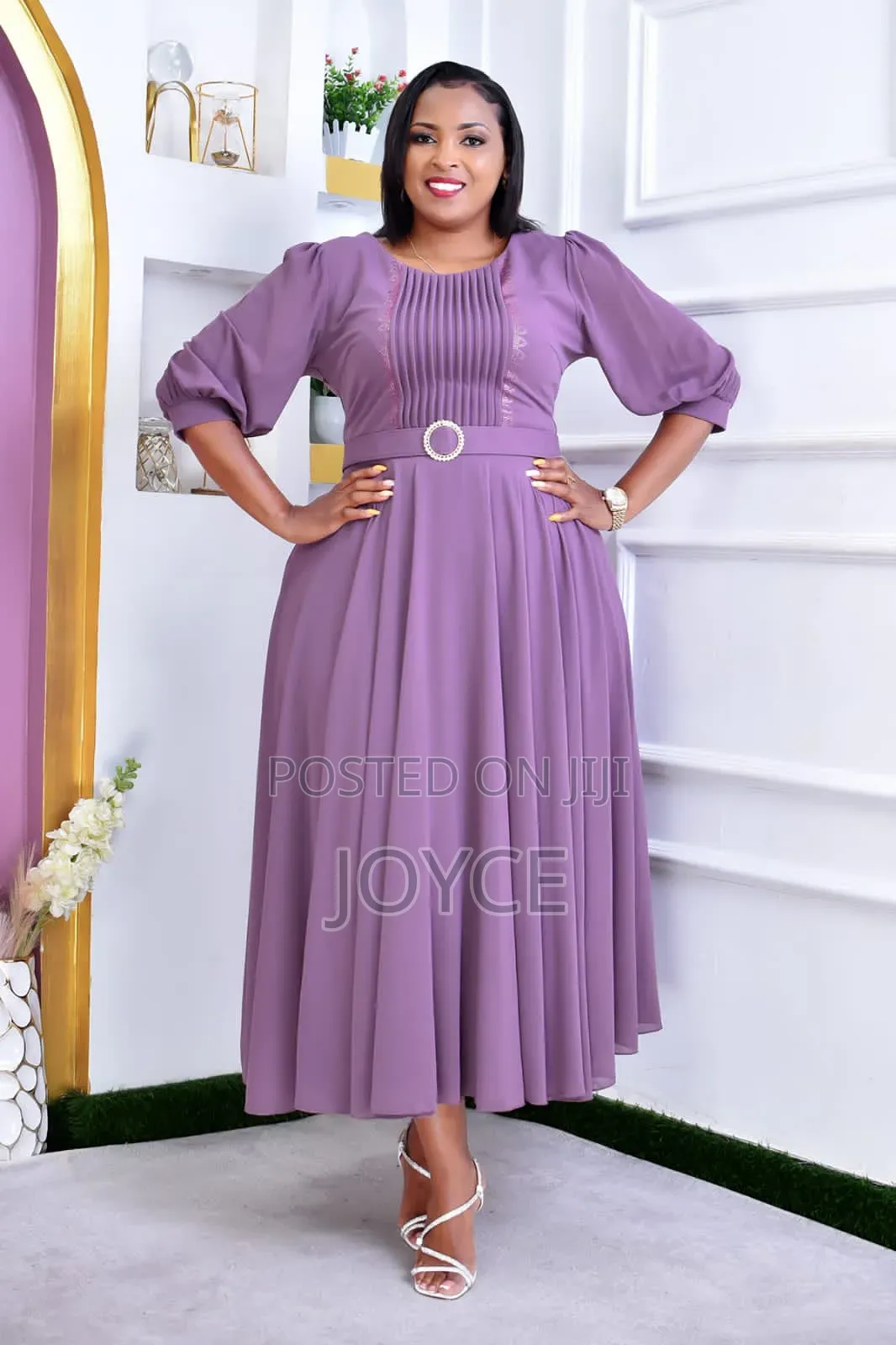 Long Chiffon Dress
