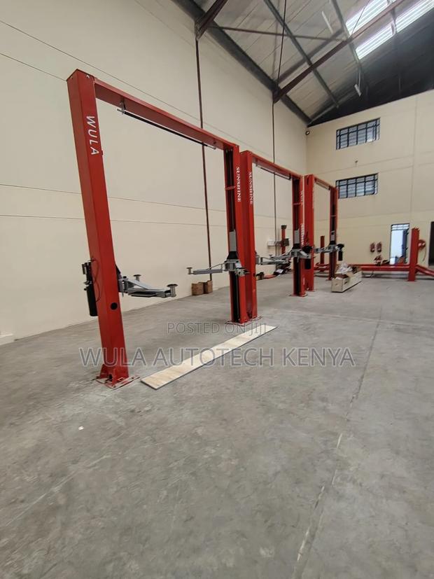 Heavy Duty Floor Anchoring System 2post Carlift 4tns Machine Sunshine