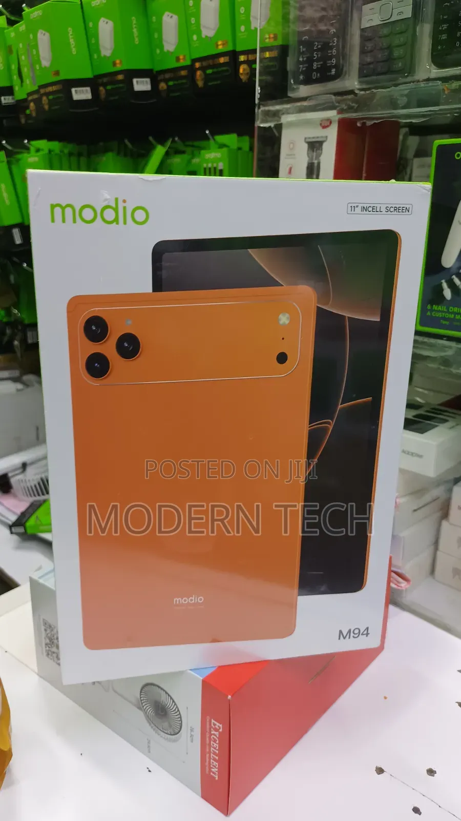 Modio M94 11 Inch 4G Dual SIM Tablet + Keyboard & Mouse