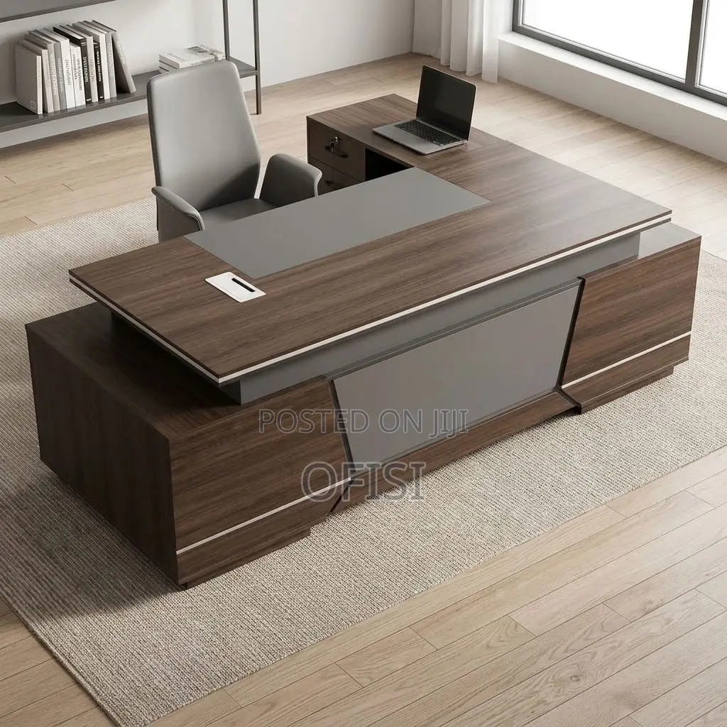 Office Desk; 2.4M Professional Executive Office Table
