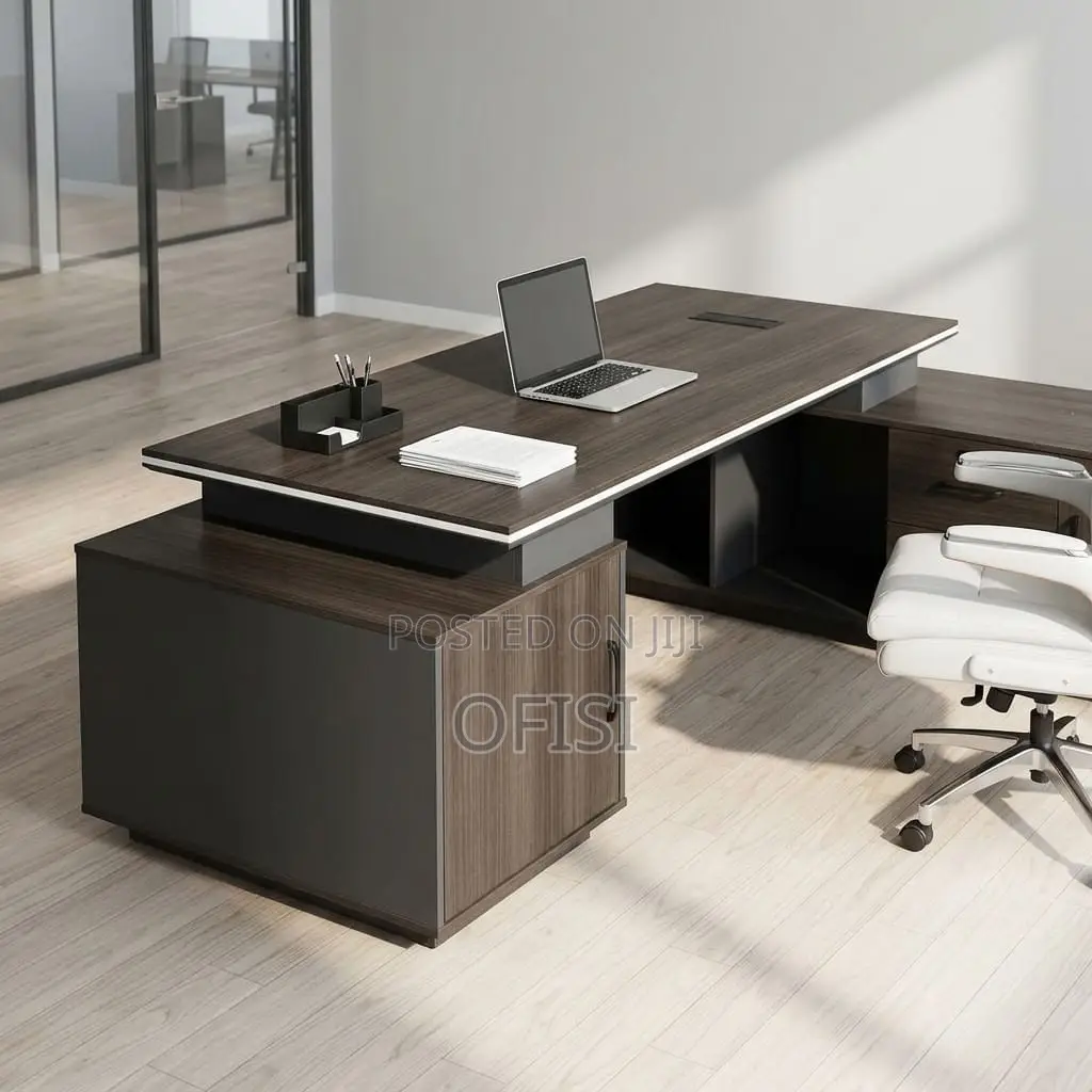 Office Desk; 2.4M Professional Executive Office Table