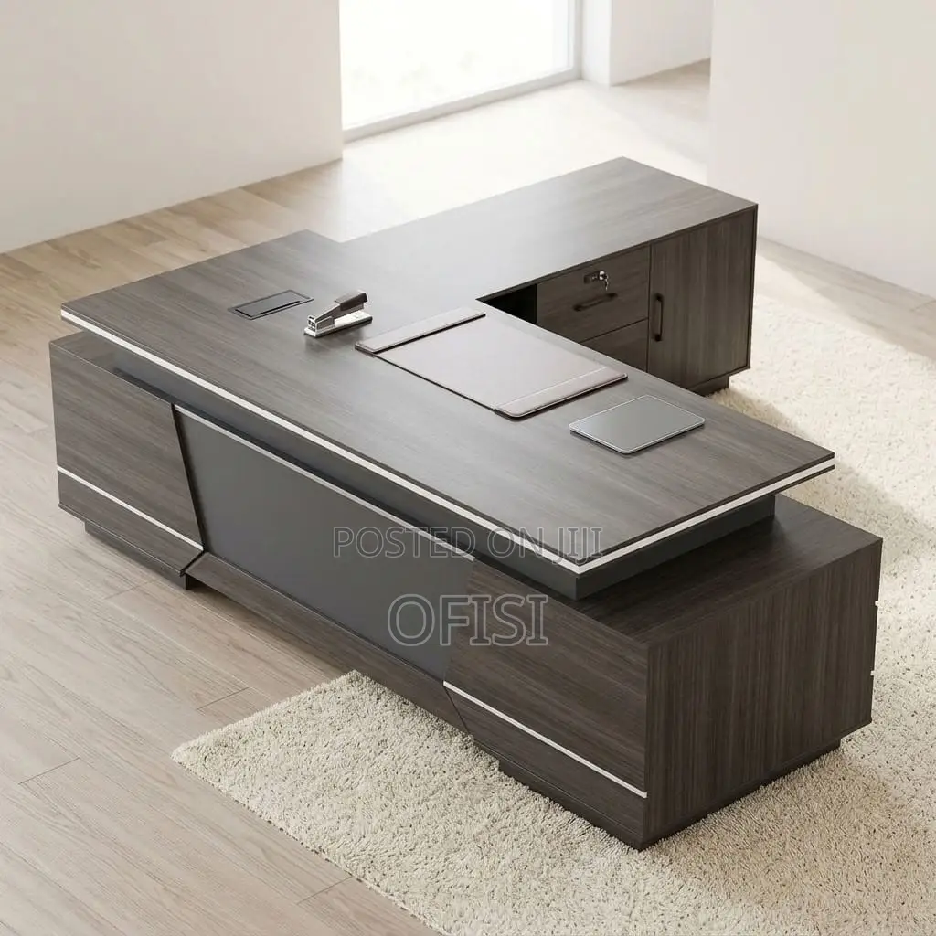 Office Desk; 2.4M Professional Executive Office Table