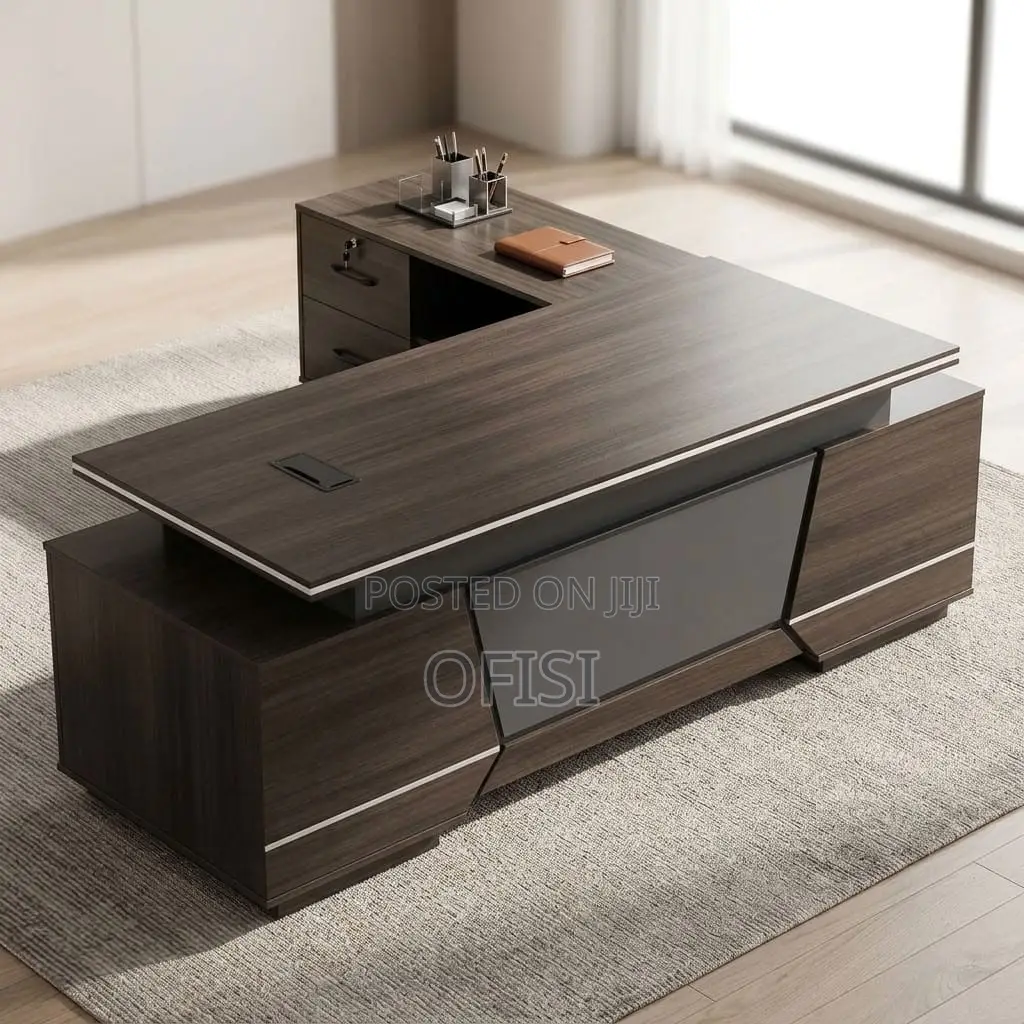Office Desk; 2.4M Professional Executive Office Table