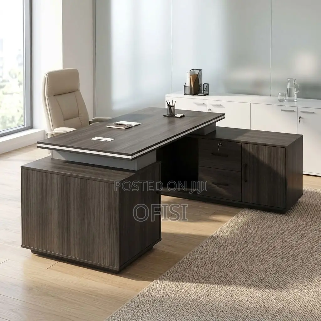 Office Desk; 2.4M Professional Executive Office Table