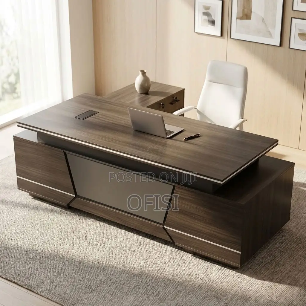 Office Desk; 2.4M Professional Executive Office Table