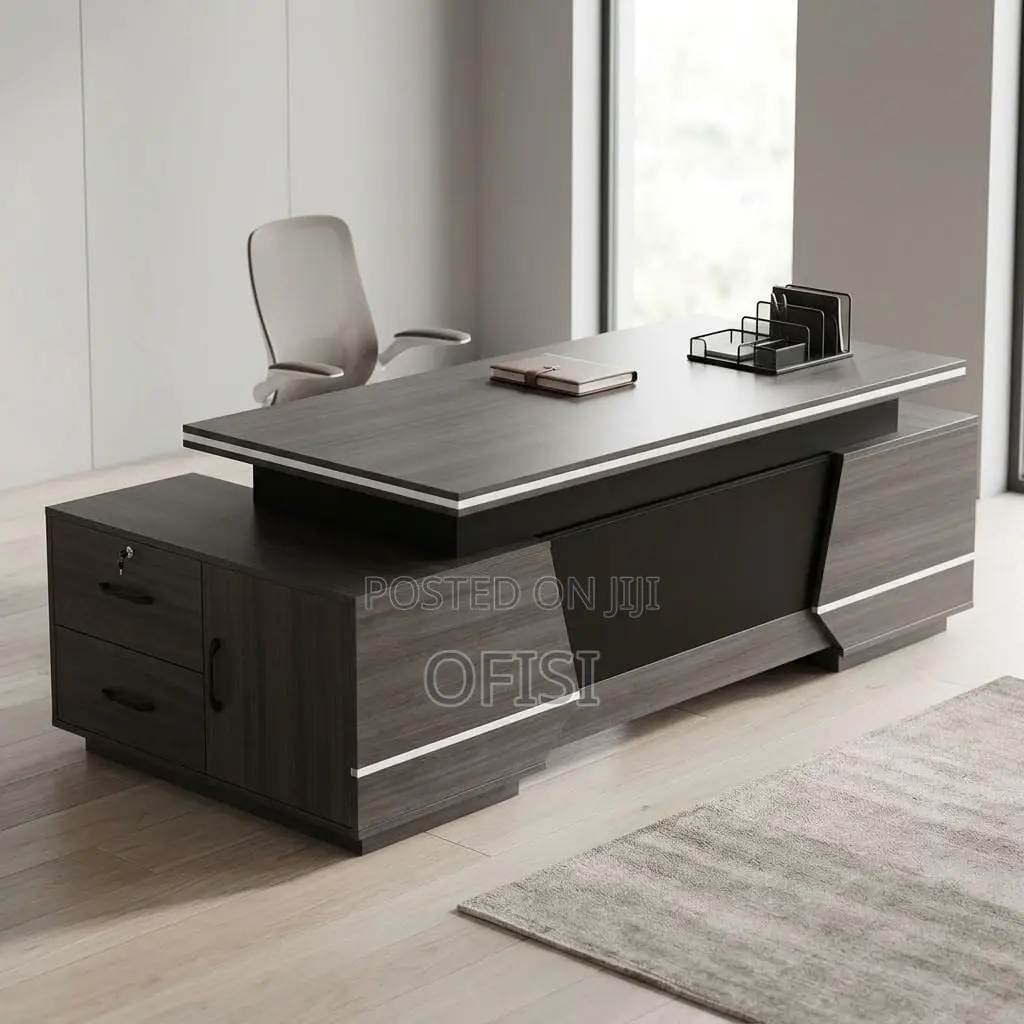 Office Desk; 2.4M Professional Executive Office Table