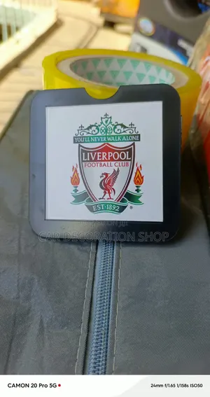 Liverpool Branded Front Windshield Insurance Display Documents Holder