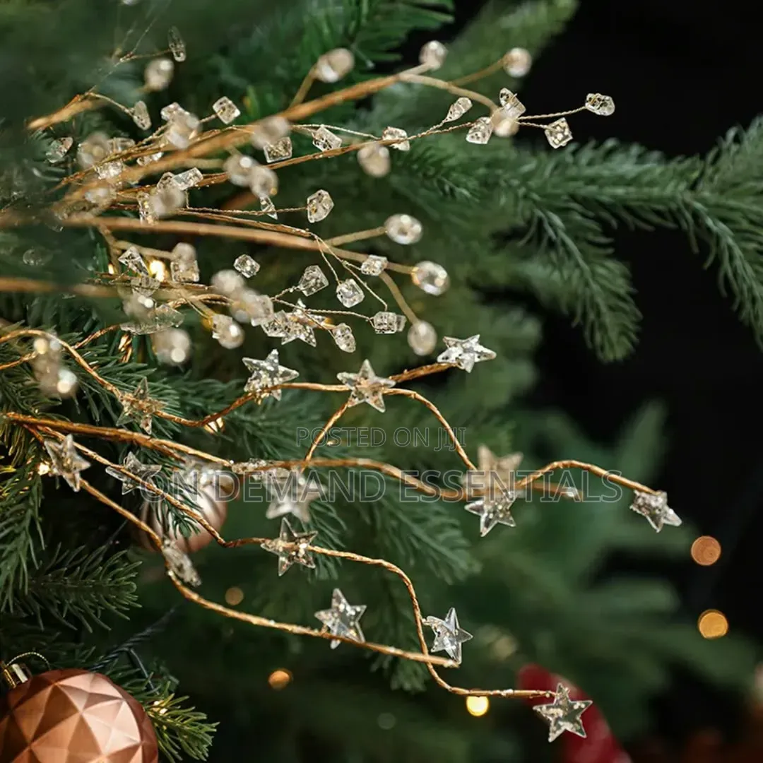 *Christmas Decorations Crystal Bud Branches