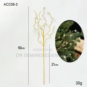 *Christmas Decorations Crystal Bud Branches