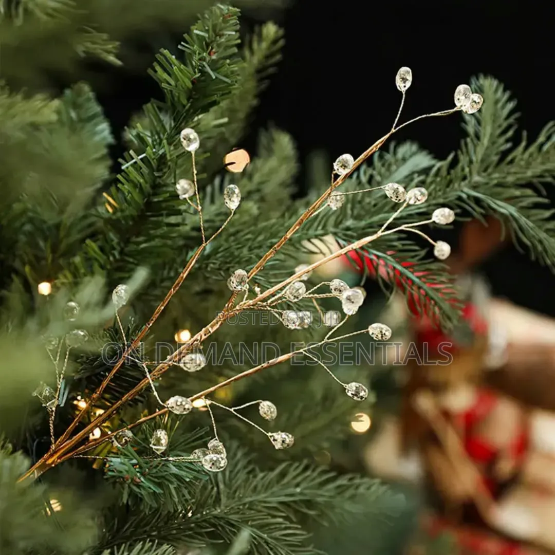 *Christmas Decorations Crystal Bud Branches
